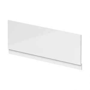 1500mm High Gloss White MDF Front Bath Panel 