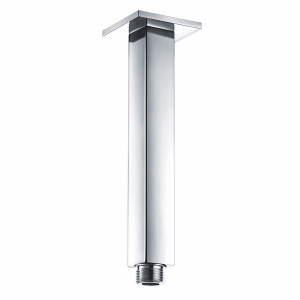 Square Fixed Ceiling Arm (Chrome)