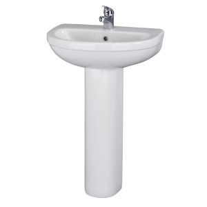 Ivo Modern 1 Tap Hole Basin & Pedestal