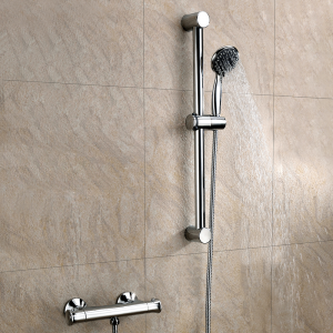 Tidy Round Exposed Thermostatic Shower Kit