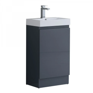 Minima 490mm Cloakroom Vanity Unit (Dark Grey)