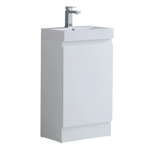 Minima 490mm Cloakroom Vanity Unit (Gloss White)