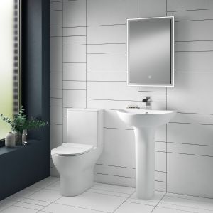 Freya Rimless Modern Bathroom Suite