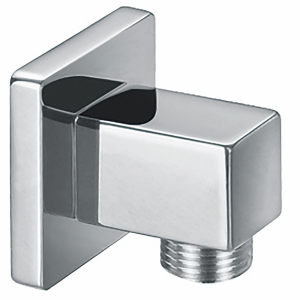 Chrome Square Outlet Elbow