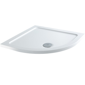 800mm Quadrant Stone Resin Shower Tray