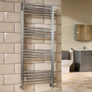 500mm x 800mm Heated Towel Rail (Chrome)