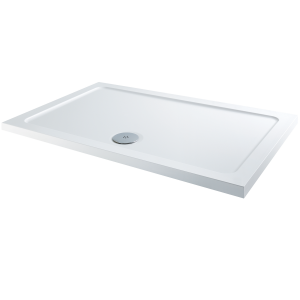 900mm x 700mm Rectangle Stone Resin Shower Tray