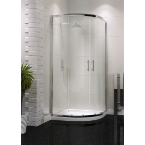 S6 Chrome Double Door 800mm Quadrant Shower Enclosure