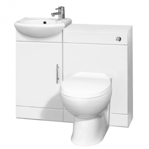 Sienna 900mm Cloakroom Furniture Pack