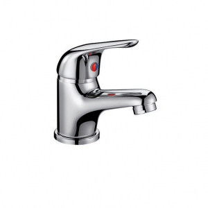 Tidy Modern Monobloc Basin Mixer Tap inc. Clicker Waste