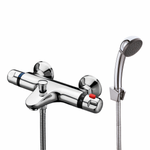 Tidy Thermostatic Bath Shower Mixer Tap (Deck Or Wall Mount)