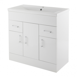 Eden 800mm Vanity Unit (Mid-Edge Basin)