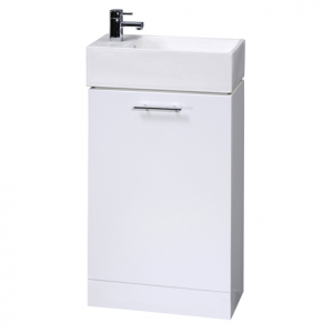 Cubix 480mm Cloakroom Vanity Unit