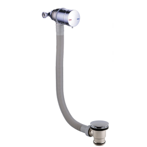 Bath Filler and Overflow (Chrome)