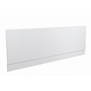 Completely Waterproof High Gloss White 1700mm Composite Front Bath Panel
